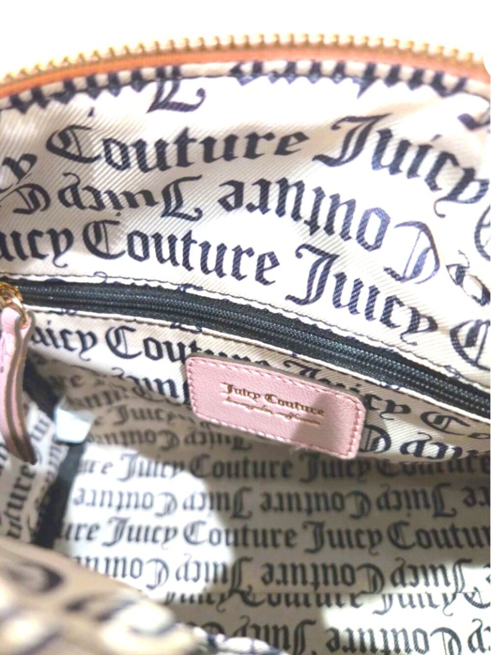 Juicy Couture "Not Your Babe" Blush Pink Satchel/Crossbody NWT - Picture 10 of 12